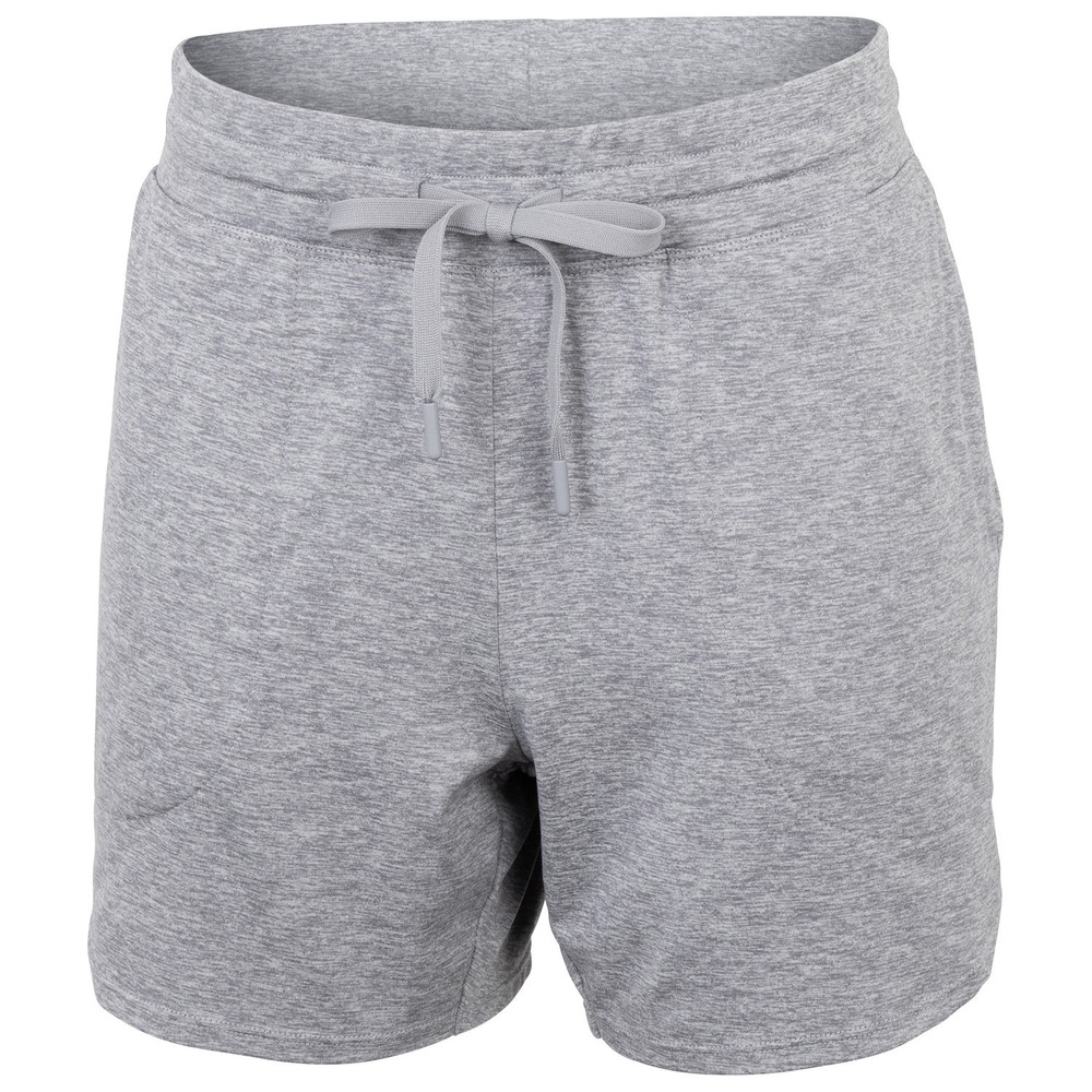 Free Country Women's Cloud Knit Shorts - Large, Grey, Comfortable & Stylish